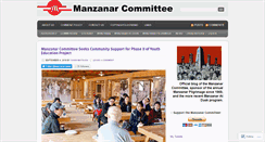 Desktop Screenshot of blog.manzanarcommittee.org